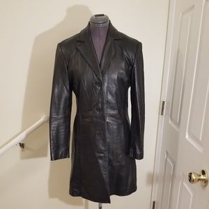 Alder Collection Genuine Lamb Skin Leather Jacket